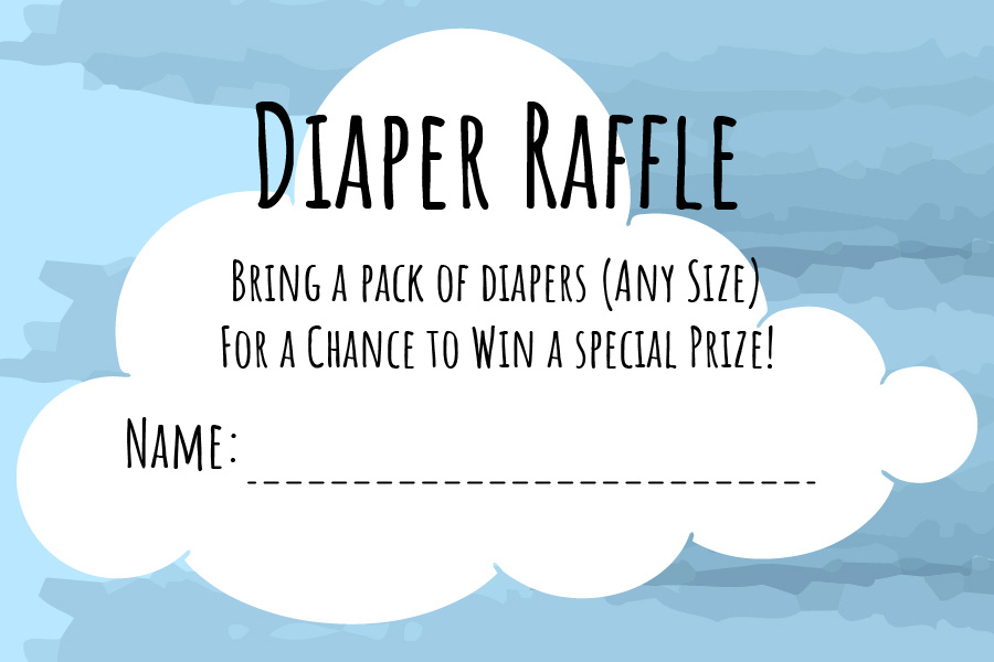 Baby Shower Books Card